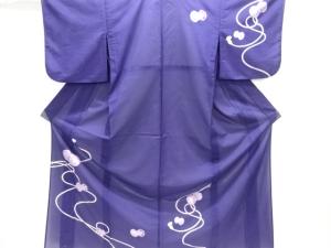 駒絽鼓模様訪問着